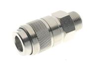 187-8776 RS PRO Brass Female Quick Air Coupling, G 1/2 Male Threaded
