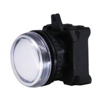 188-1203 RS PRO White Pilot Light Head, 22.5mm Cutout