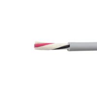 79044-sl005 Alpha Wire Ecogen Ecoflex Control Cable, 2 Cores, 0.35 mm² 22 AWG, Unscreened, 30 m, Grey Modified Polyphenylene Ether