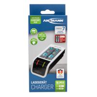 1001-0091-01 Ansmann Comfort Mini Battery Charger For NiMH AA, AAA 2 Cell 1.2V 400mA, Batteries Included