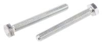 917-2882 RS PRO Bright Zinc Plated Steel, Hex Bolt, M8 x 65mm