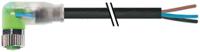 7000-08121-6300500 Murrelektronik Limited Female 3 way M8 to Free Cable End Sensor Actuator Cable, 5 m