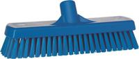 70603 Vikan Broom, Blue With Polyester, Polypropylene, Stainless Steel Bristles for Deck washer brush