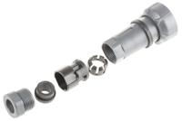 pxp701010pcr0911 Bulgin Circular Connector, 10 Contacts, Cable, Standard Connector, Plug, Male, IP68, IP66, IP69K, Buccaneer 7000 Series