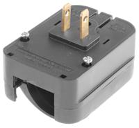 sap3-bk PowerConnections Europe to USA Mains Connector Converter, Rated At 10A