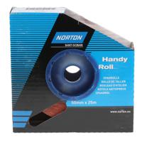 63642531798 Norton P320 Grit Very Fine Sandpaper Roll, 25m x 50mm