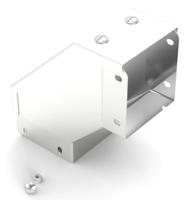 471-1495 RS PRO 304 Stainless Steel Cable Trunking Accessory, 75 x 75mm