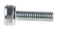 483-8174 RS PRO Bright Zinc Plated Steel Hex Socket Cap Screw, DIN 912, M3 x 10mm