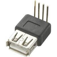 179-2868 RS PRO, Through Hole, Socket- Single Port Type A USB Connector