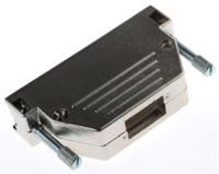 2801-0106-04 MH Connectors MHED Series ABS D Sub Backshell, 37 Way, Strain Relief