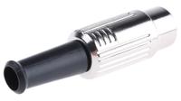 491-134 RS PRO 4 Pole Din Plug, 1A, 100 V ac, Male, Cable Mount