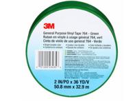 764 3M  Green PVC 33m Lane Marking Tape, 0.13mm Thickness