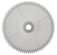 521-7691 RS PRO POM 80 Teeth Spur Gear, 1 Module, 8mm Bore Diam, 80mm Pitch Diam, 18mm Hub Diam