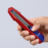 90-10-165-bk Knipex Knife with Cutter Blade Blade, Retractable, 18mm Blade Length