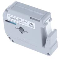 mk221sbz Brother Black on White Label Printer Tape, 4 m Length, 9 mm Width