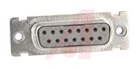 8315-6003 3M 8300 15 Way Right Angle Cable Mount D-sub Connector Socket, 1.27mm Pitch