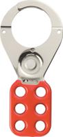 h702-rouge ABUS Red Steel Lockout Hasp, 3.81cm Attachment