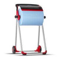 652008 Tork Metal, Plastic Red Free Standing, Portable Paper Towel Dispenser, 530mm x 1006mm x 646mm