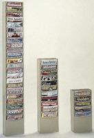 303-4589 RS PRO Free Standing Steel Beige Magazine Rack