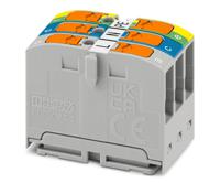 1300612 Phoenix Contact Distribution Block, 3 Way