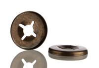 172-329 RS PRO Enamelled Steel Open Push-On Fastener for 3mm Shaft