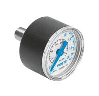 ma-40-16-18 Festo G 1/8 Analogue Pressure Gauge 16bar Back Entry 40mm Outside Diameter