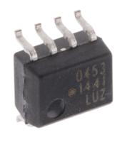 hcpl-0453-000e Broadcom, HCPL-0453-000E DC Input Transistor Output Optocoupler, Surface Mount, 8-Pin SOIC