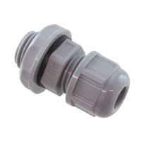936000388 Brad from Molex 93600 Series Grey Polyamide Cable Gland, PG7 Thread, 3mm min., 6.5mm max., IP68