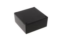 1590ybk Hammond 1590 Series Black Die Cast Aluminium Enclosure, IP54, Black Lid, 92 x 92 x 38mm