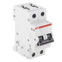 2cds272001r0064-s202m-c6 ABB System Pro M Compact S200M MCB, 2P, 6A Curve C, 440V AC, 125V DC, 10 kA Breaking Capacity
