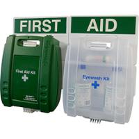 222-3780 RS PRO First Aid & Eyewash Kit for 25 → 100 Person/People, Wall Mounted