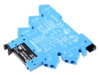 389170248240 Finder 38 Series Interface Relay Module, DIN Rail Mount, 24V dc Coil, SPST, 1-Pole, 2/80A Load