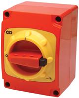 sddr253n Craig & Derricott 3P+N Pole Isolator Switch - 25A Maximum Current, 11kW Power Rating, IP66
