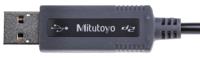 06afm380c Mitutoyo Linear Counter Cable, USB-A to VCP (USB-INT-C) For Use With Digimatic Series, 2m Length