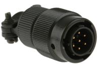 62gb-16f10-07pn Amphenol Limited, 62GB 7 Way Cable Mount MIL Spec Circular Connector PlugOlive, Pin Contacts,Shell Size 10, Bayonet