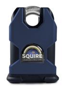 rs-ss50cp5 Squire Key Weatherproof Hardened Steel Padlock, 10mm Shackle, 50mm Body