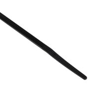 811-1580 RS PRO Cable Tie, Heat Stabilised, 150mm x 3.6 mm, Black Nylon, Pk-100