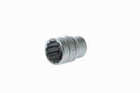 m120521-c Teng Tools 1/2 in Drive 21mm Standard Socket, 12 point, 38 mm Overall Length