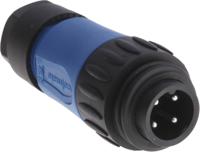 c01620h00310010 Amphenol Industrial Circular Connector, 3 Contacts, Cable, Standard Connector, Plug, Male, IP67, Ecomate M Series