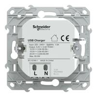 s340406 Schneider Electric Anthracite, 1 Gang, Ovalis C Series