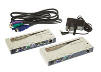 541-5845 Rextron 1 PS/2 VGA over CATx KVM Extender, 150m
