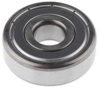 6301-2z SKF 6301-2Z 1 Row Ball Bearing - 12 mm ID, 37 mm OD
