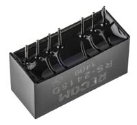 rs-2415d Recom RS DC-DC Converter, ±15V dc/ ±67mA Output, 18 → 36 V dc Input, 2W, Through Hole, +85°C Max Temp -40°C Min