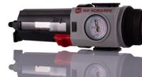 b84g-4gk-qp1-rmg Norgren Excelon Plus Polycarbonate Filter Regulator, 5μm, G 1/2, Manual, 10 bar