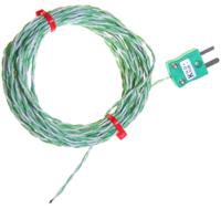 136-5880 RS PRO Type K Exposed Junction Thermocouple 2m Length, 1/0.5mm Diameter → +250°C