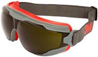 gg550sgaf 3M Goggle Gear, Scratch Resistant Anti-Mist Safety Goggles with Grey Lenses