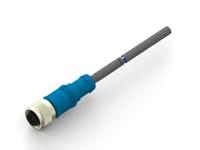 t4151320005-003 TE Connectivity Female 5 way Socket M12 to M12 Pigtail Cable Assembly, 1.5 m