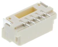 bm05b-ghs-tbtlfsn JST GH Series Straight Surface PCB Header, 5 Contact(s), 1.25 mm Pitch, 1 Row, Shrouded