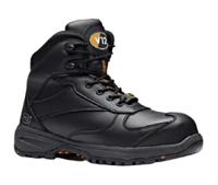 v1925-04 V12 Footwear Black ESD Safe Composite Toe CappedWomen's Safety Boots, UK 4, EU 37