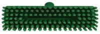 70432 Vikan Medium Bristle Green Deck Brush, 32mm bristle length, Polyester, Polypropylene, Stainless Steel bristle material